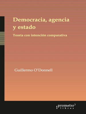 cover image of Democracia, agencia y estado